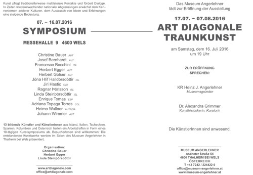 Symposium Traunkunst Wels - Artists